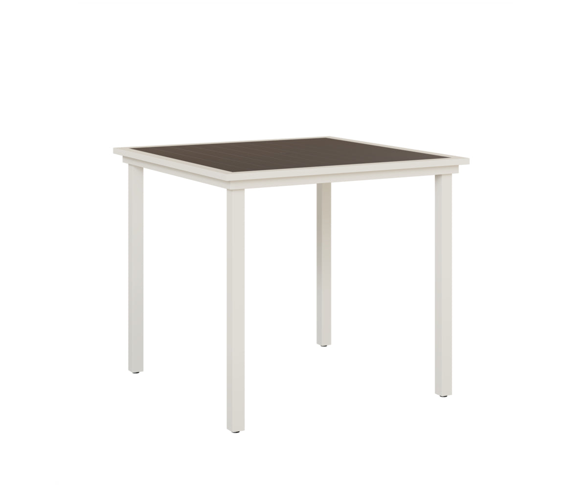 Vida 44" Square Table - Poly Top - Bar