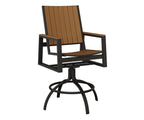 Vida Poly Swivel Bar Chair