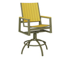 Vida Poly Swivel Bar Chair