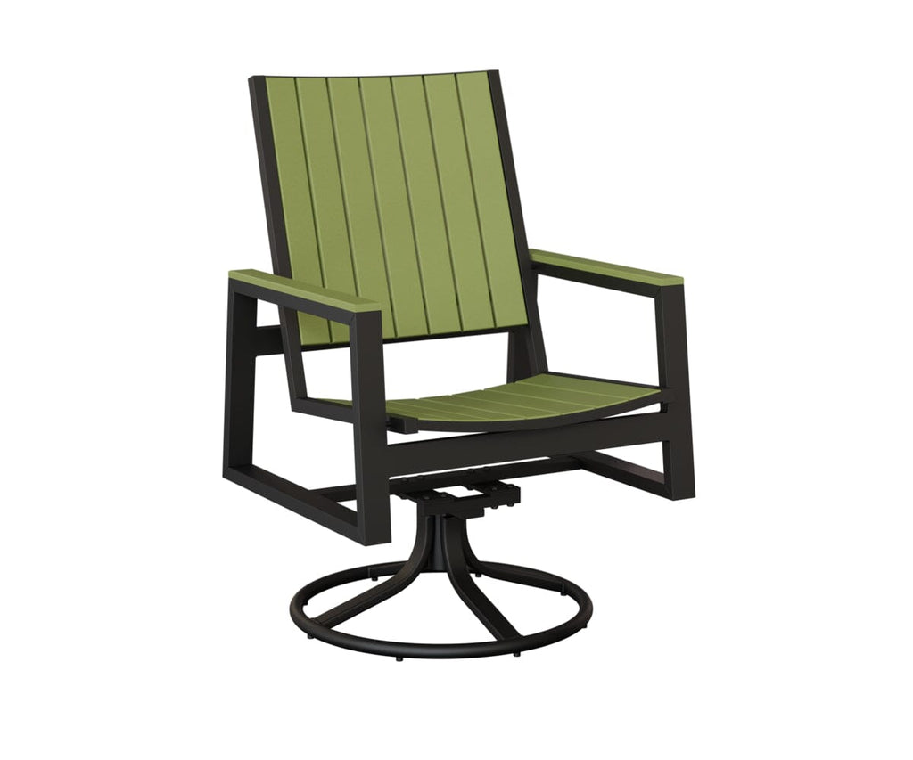 Vida Poly Swivel Rocker Dining Chair Dining Chairs Rockwood Outdoor Furniture 