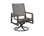 Vida Poly Swivel Rocker Dining Chair Dining Chairs Rockwood Outdoor Furniture 