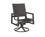 Vida Poly Swivel Rocker Dining Chair Dining Chairs Rockwood Outdoor Furniture 