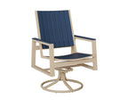 Vida Poly Swivel Rocker Dining Chair Dining Chairs Rockwood Outdoor Furniture 