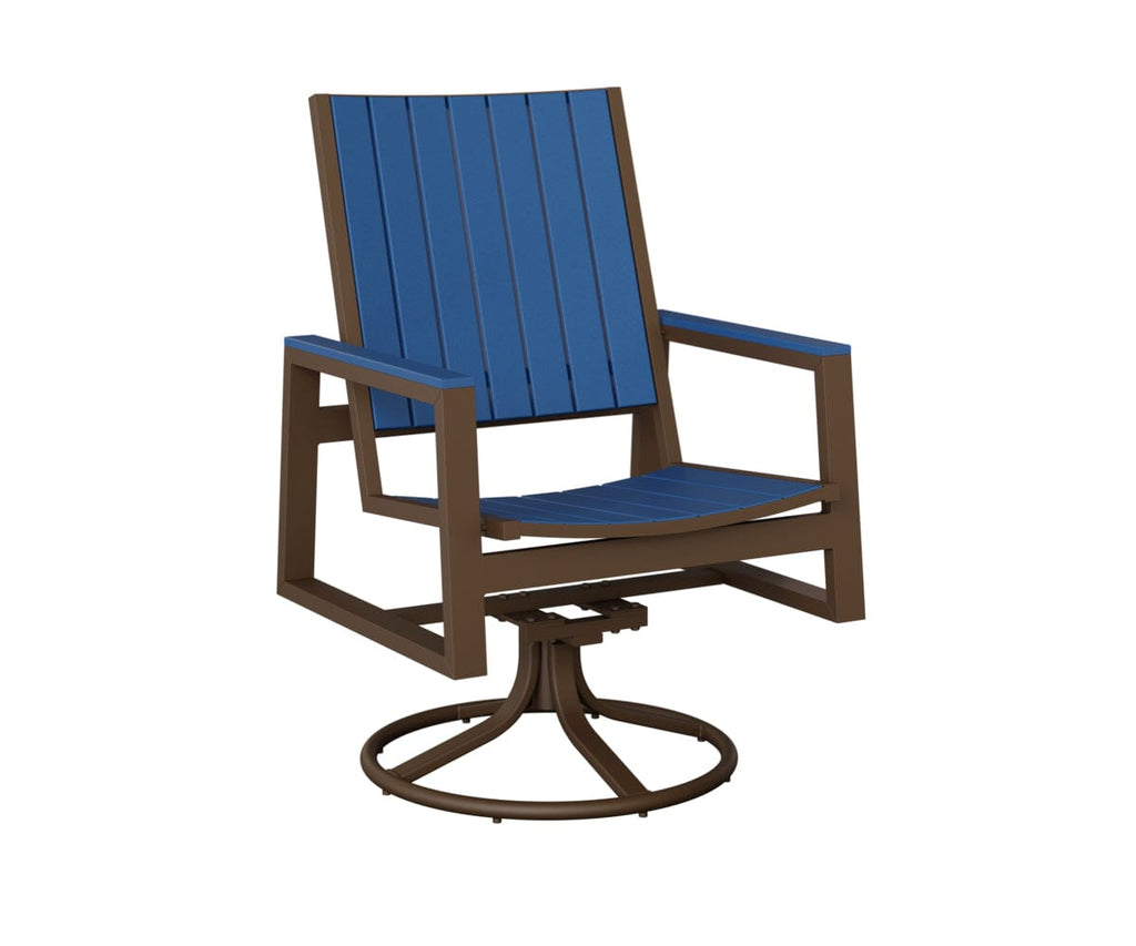 Vida Poly Swivel Rocker Dining Chair Dining Chairs Rockwood Outdoor Furniture 