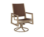 Vida Poly Swivel Rocker Dining Chair Dining Chairs Rockwood Outdoor Furniture 