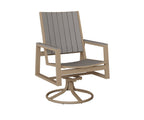 Vida Poly Swivel Rocker Dining Chair Dining Chairs Rockwood Outdoor Furniture 