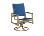 Vida Poly Swivel Rocker Dining Chair Dining Chairs Rockwood Outdoor Furniture 
