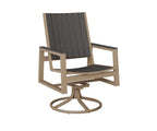 Vida Poly Swivel Rocker Dining Chair Dining Chairs Rockwood Outdoor Furniture 
