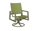 Vida Poly Swivel Rocker Dining Chair Dining Chairs Rockwood Outdoor Furniture 