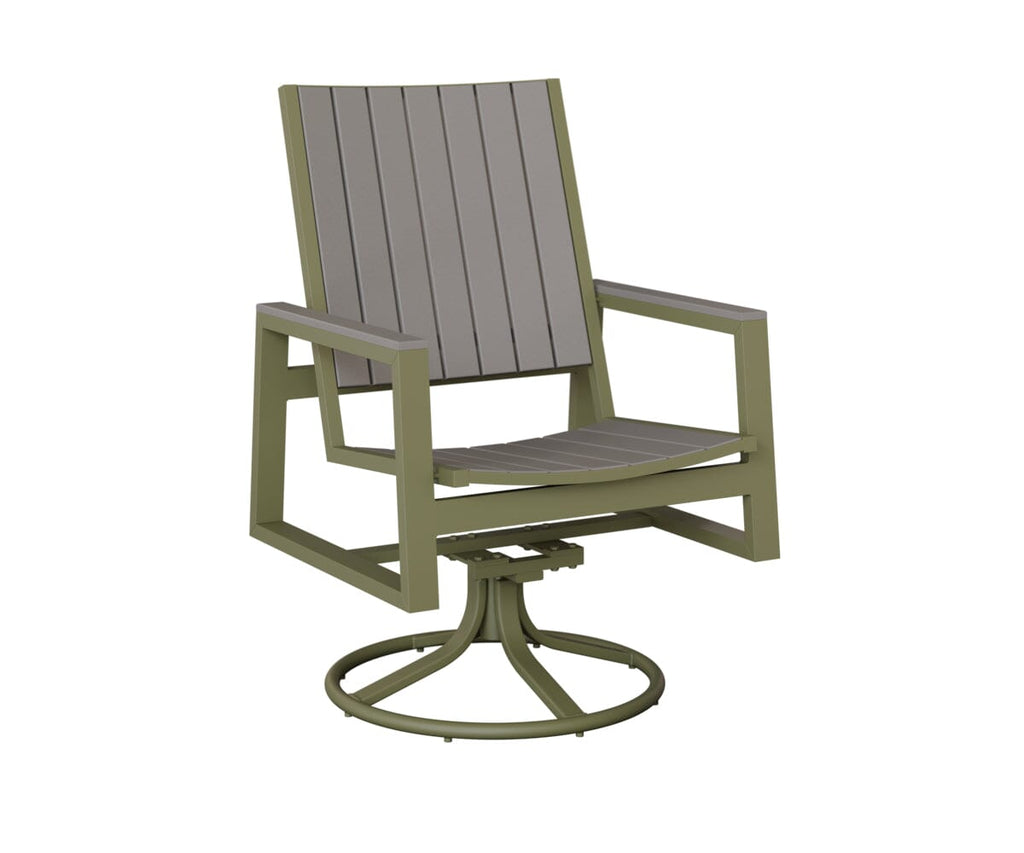 Vida Poly Swivel Rocker Dining Chair Dining Chairs Rockwood Outdoor Furniture 