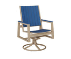 Vida Poly Swivel Rocker Dining Chair Dining Chairs Rockwood Outdoor Furniture 