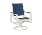Vida Poly Swivel Rocker Dining Chair Dining Chairs Rockwood Outdoor Furniture 