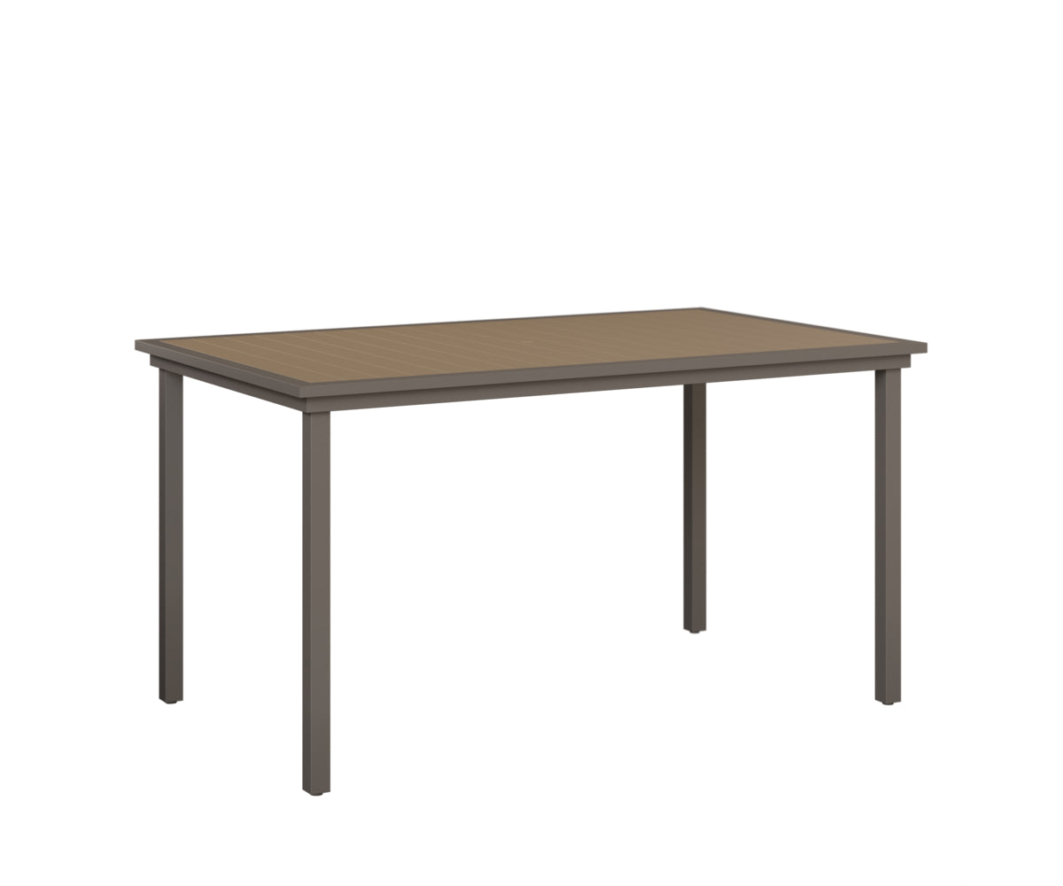 Vida 44"x73" Table - Poly Top - Bar