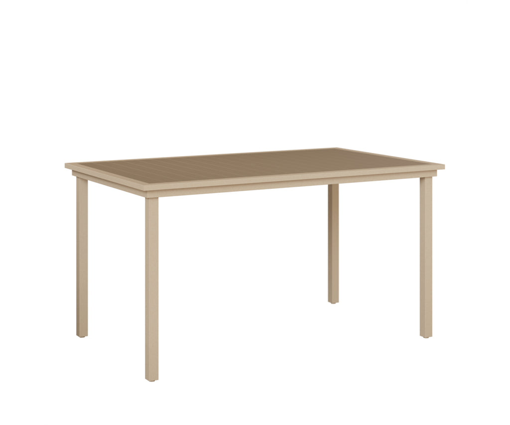 Vida 44"x73" Table - Poly Top - Bar