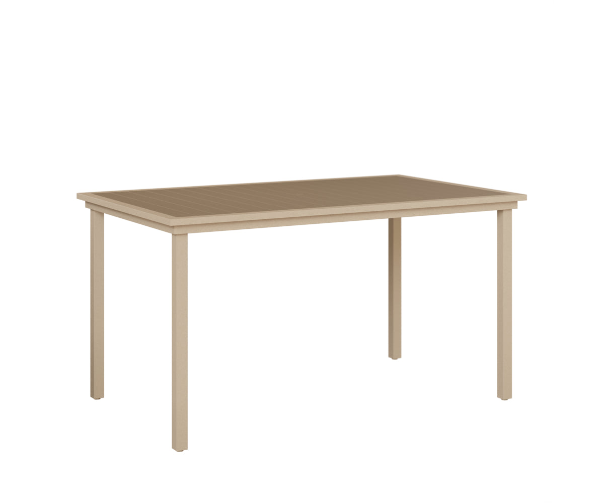 Vida 44"x73" Table - Poly Top - Bar