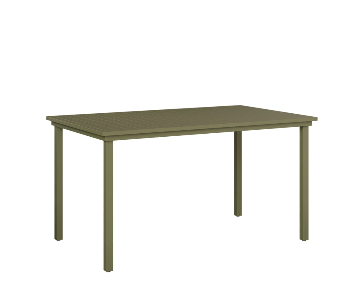 Vida 44"x73" Table - Aluminum Top - Bar Rockwood Outdoor Furniture 