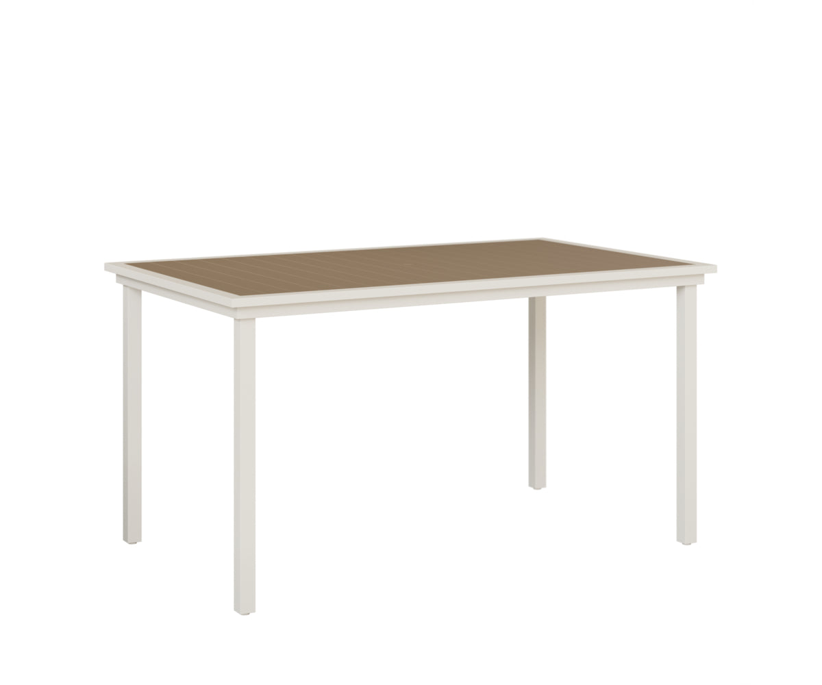 Vida 44"x73" Table - Poly Top - Bar