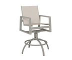 Vida Sling Swivel Bar Chair