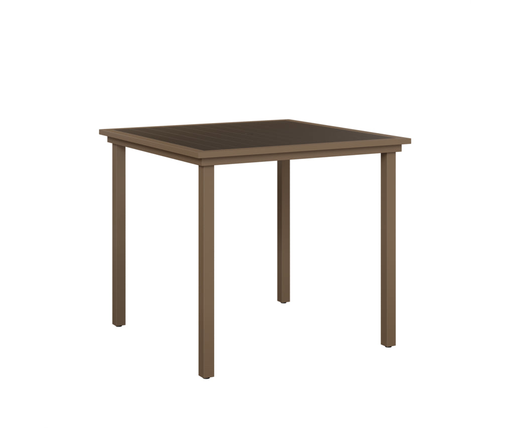 Vida 44" Square Table - Poly Top - Bar