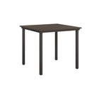 Vida 44" Square Table - Aluminum Top - Bar Rockwood Outdoor Furniture 