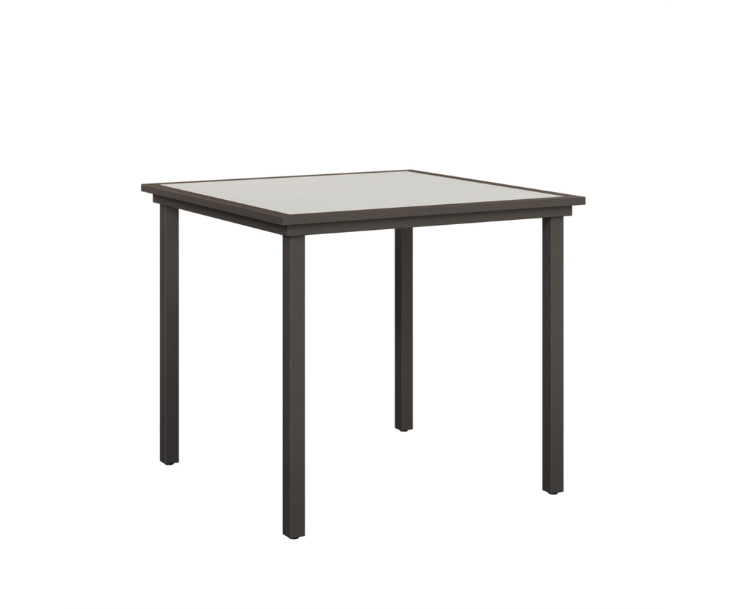 Vida 44" Square Table - Poly Top - Bar