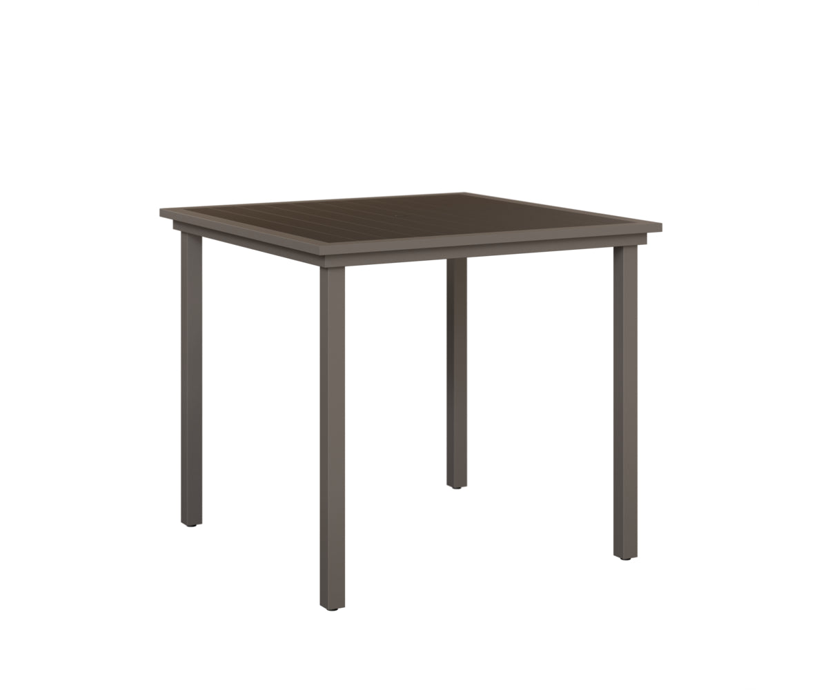 Vida 44" Square Table - Poly Top - Bar