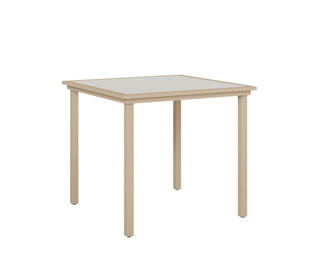 Vida 44" Square Table - Poly Top - Bar