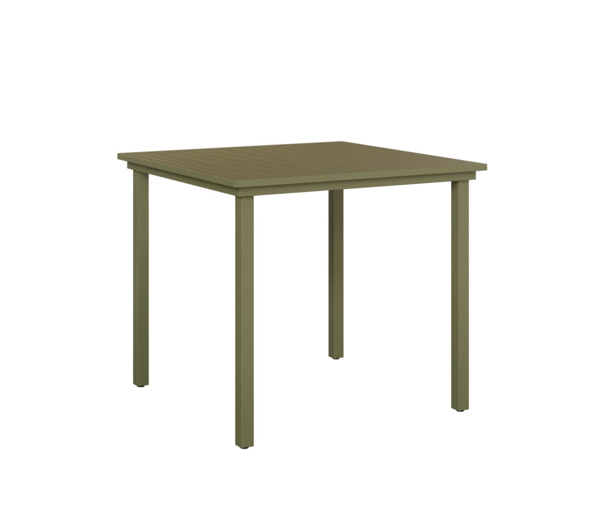 Vida 44" Square Table - Aluminum Top - Bar Rockwood Outdoor Furniture 