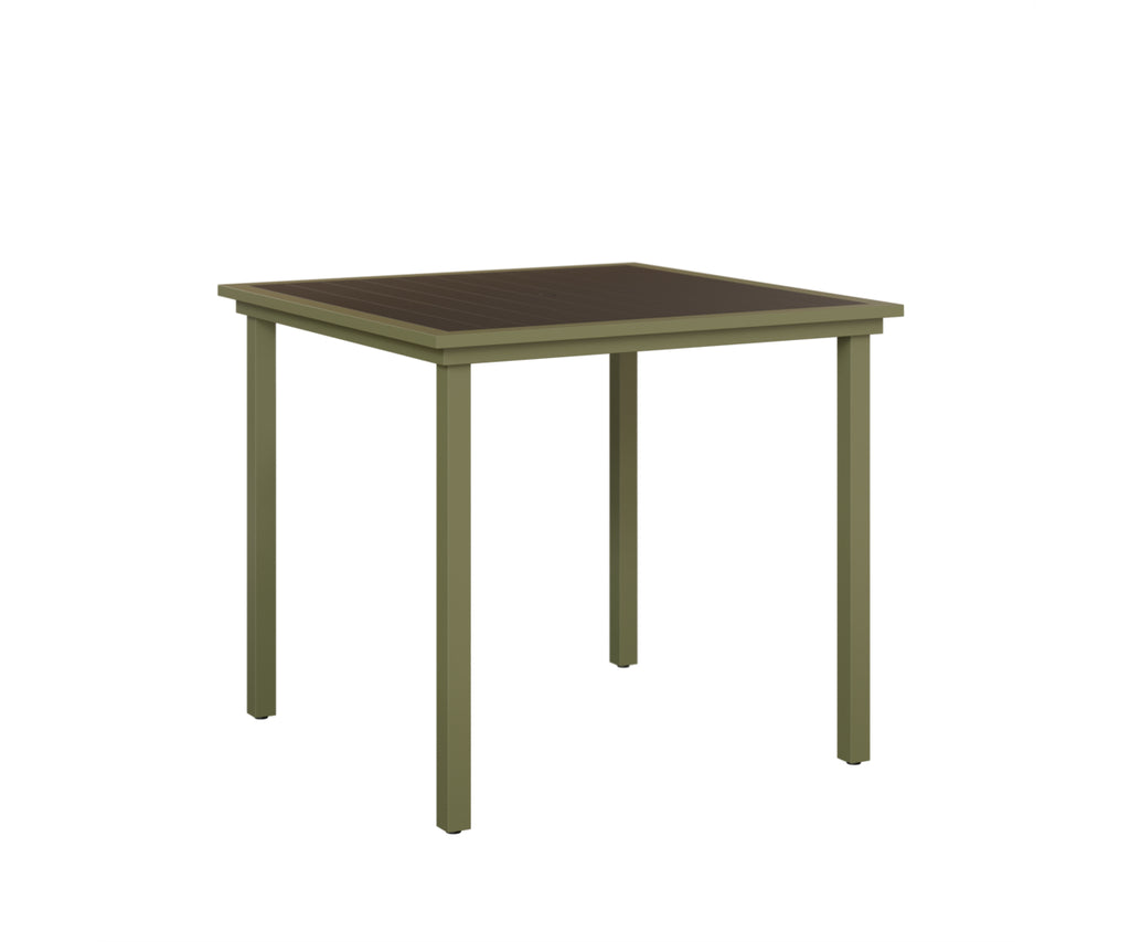 Vida 44" Square Table - Poly Top - Bar