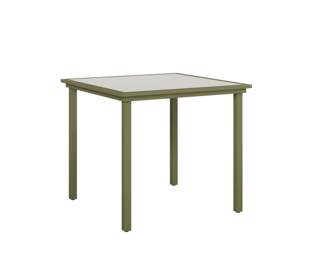 Vida 44" Square Table - Poly Top - Bar
