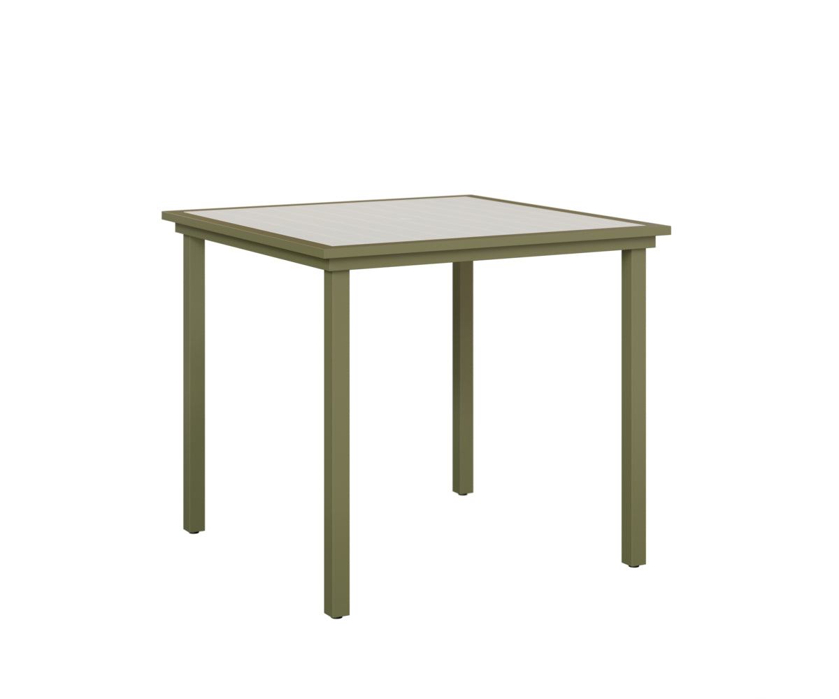 Vida 44" Square Table - Poly Top - Bar