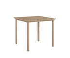 Vida 44" Square Table - Aluminum Top - Bar Rockwood Outdoor Furniture 