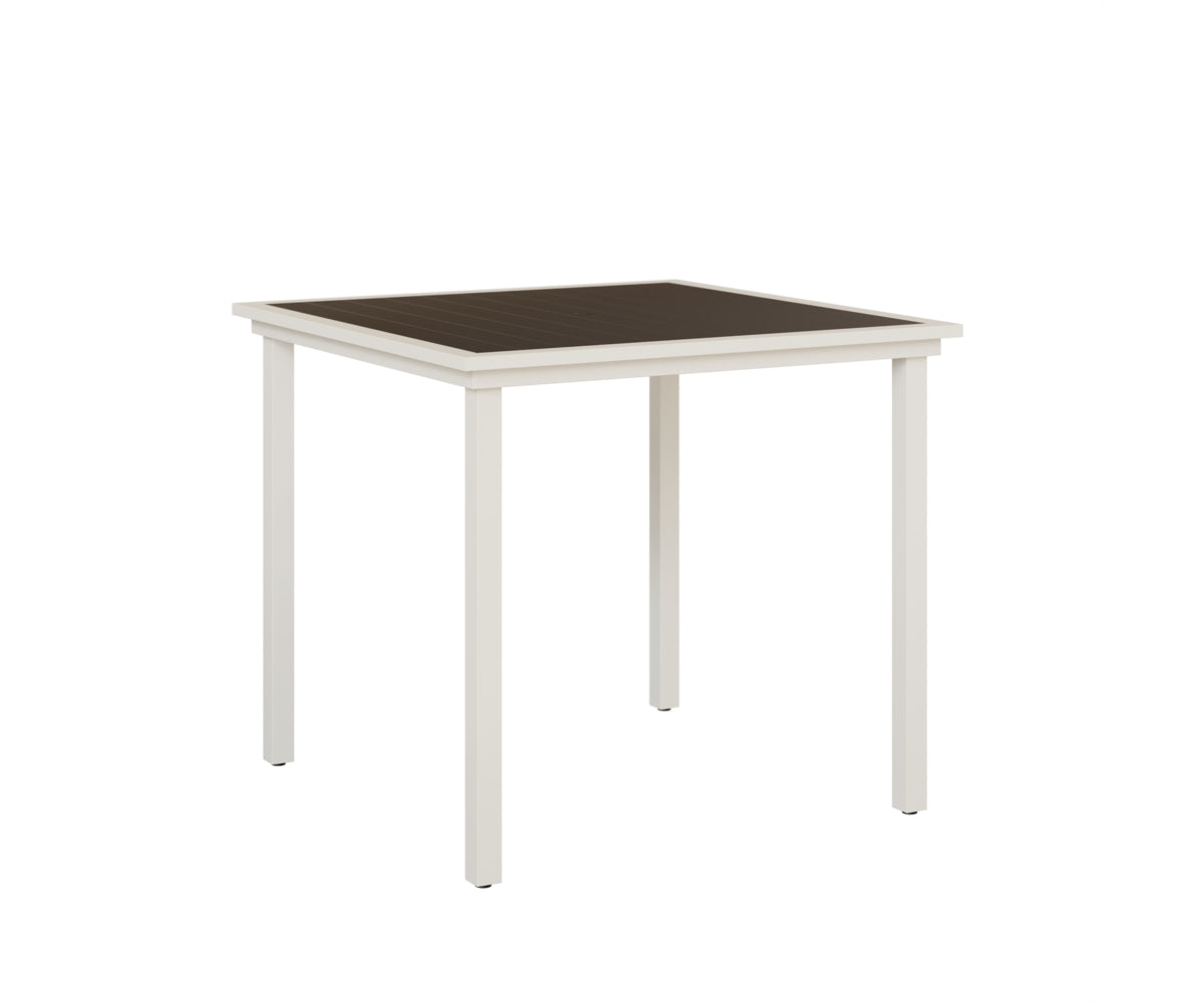 Vida 44" Square Table - Poly Top - Bar