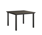 Vida 44" Square Table - Aluminum Top - Dining Rockwood Outdoor Furniture Black 