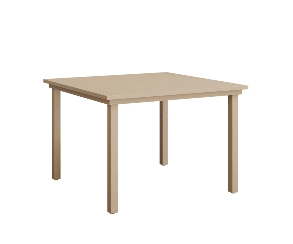 Vida 44" Square Table - Aluminum Top - Dining Rockwood Outdoor Furniture 