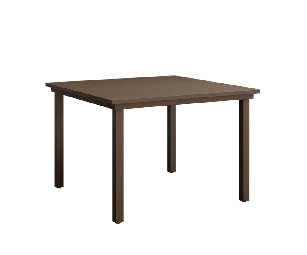 Vida 44" Square Table - Aluminum Top - Bar Height Rockwood Outdoor Furniture 