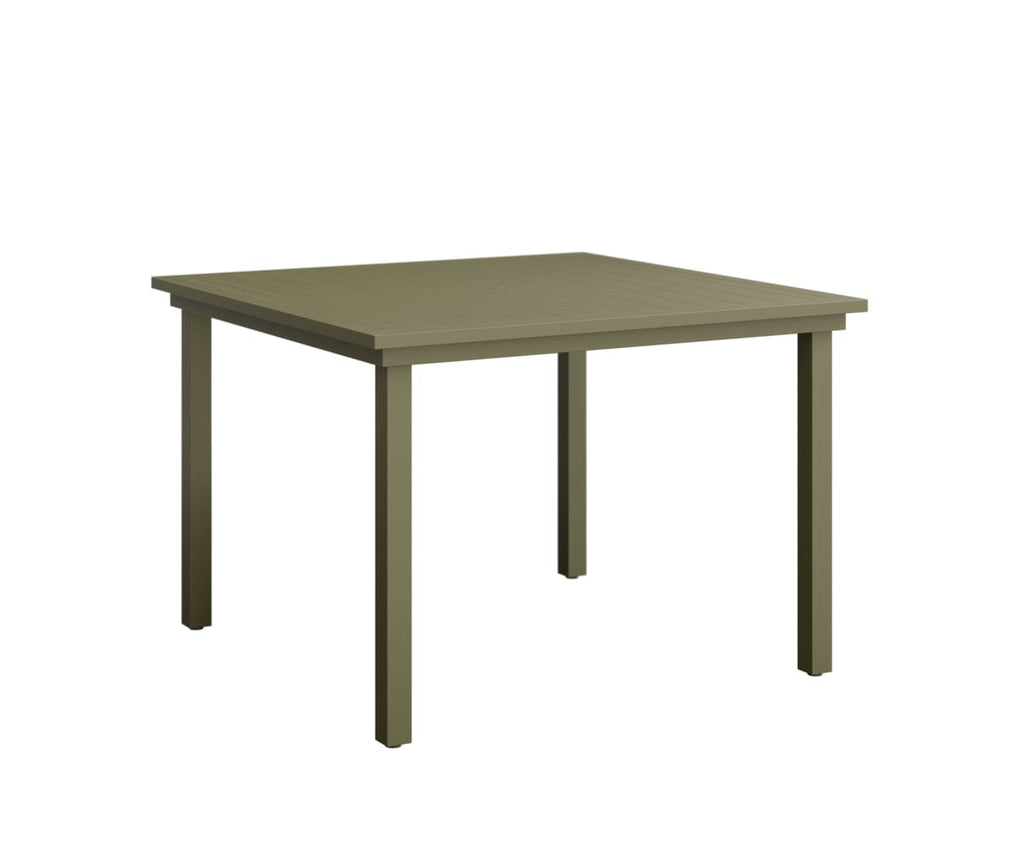 Vida 44" Square Table - Aluminum Top - Dining Rockwood Outdoor Furniture 