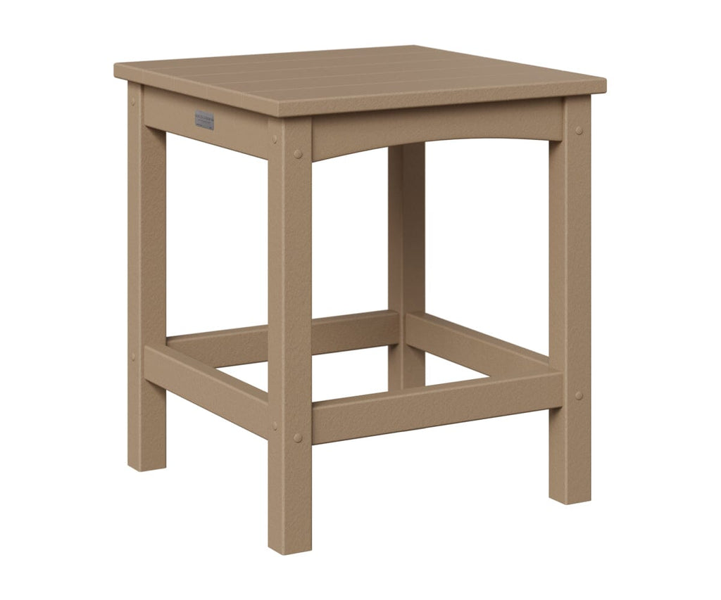 Camden End Table Rockwood Outdoor Furniture Weatherwood 