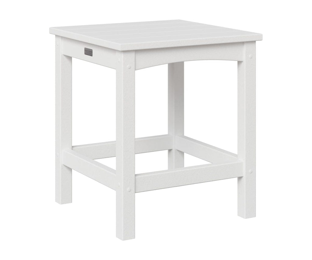Camden End Table Rockwood Outdoor Furniture White 