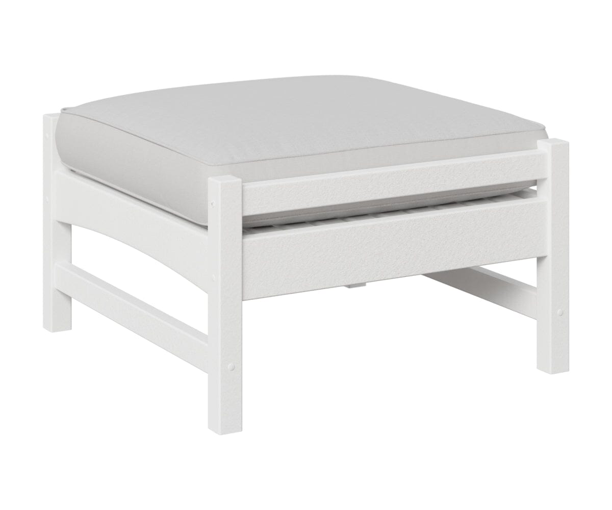 Camden Ottoman Rockwood Outdoor Furniture White 