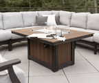Donoma Rectangular Fire Pit Rockwood Outdoor Furniture 