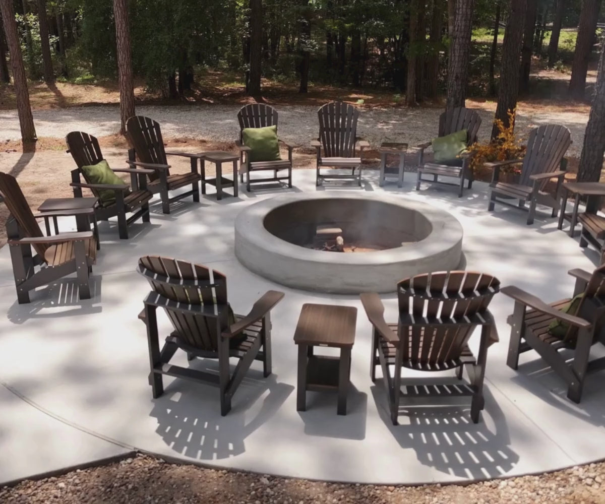 Comfo Back Upright Adirondack Chair