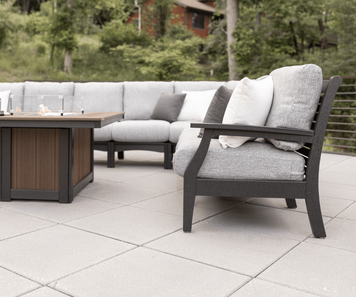 Classic Terrace Sectional Set Rockwood Outdoor Furniture 
